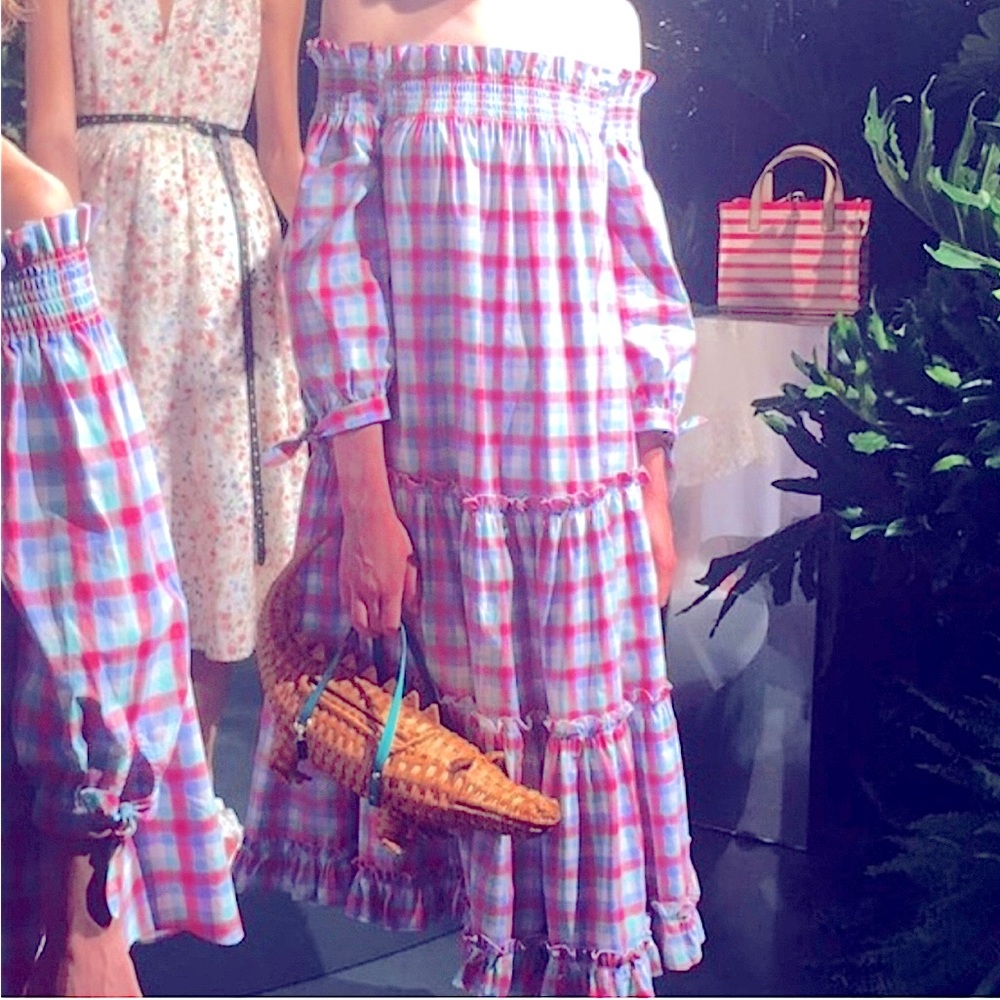 Kate Spade Madras Dress L